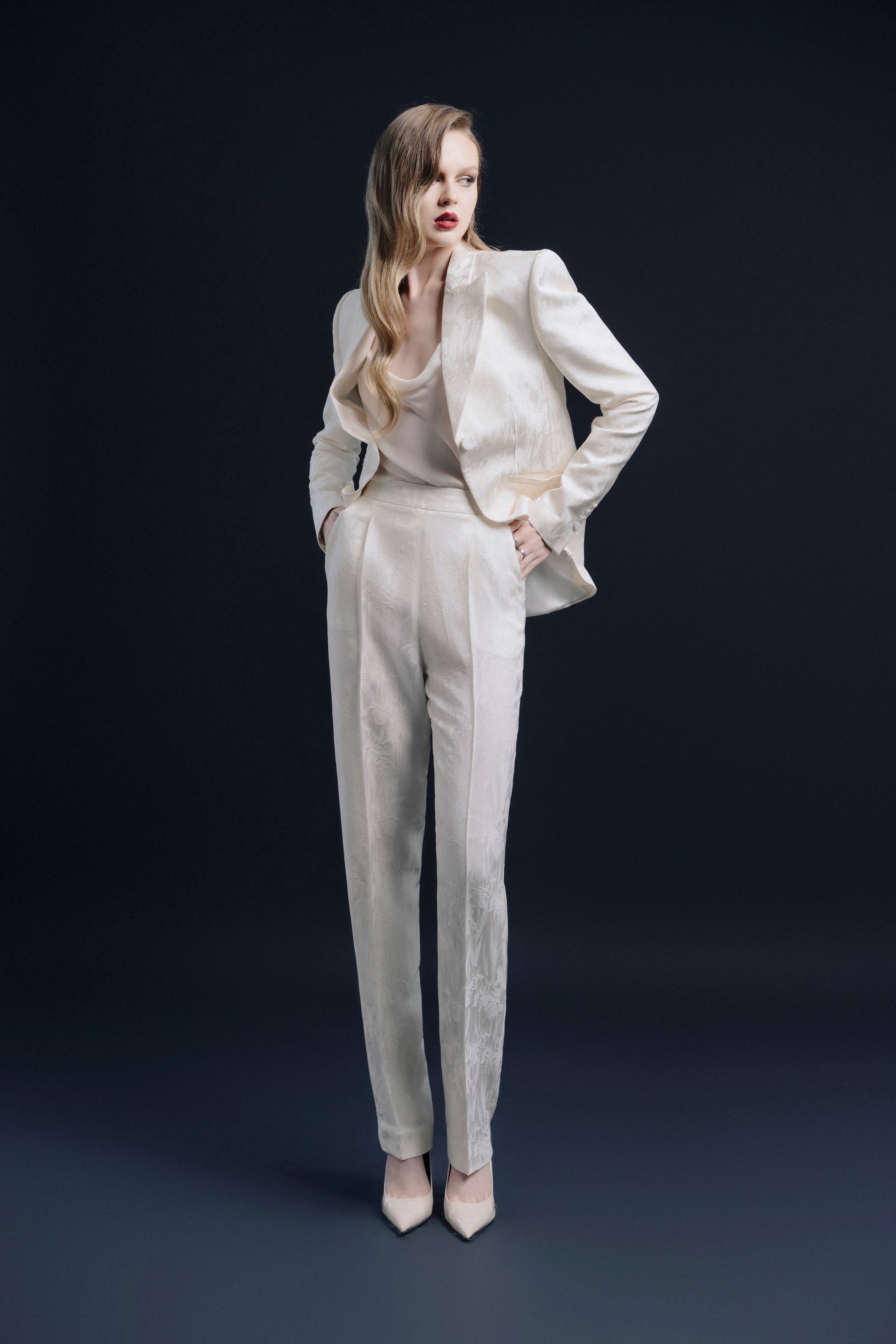 Bloom Notch Satin Jacket