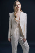 Bloom Notch Satin Jacket
