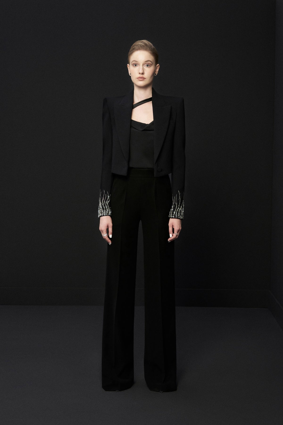 Classic straight leg pants