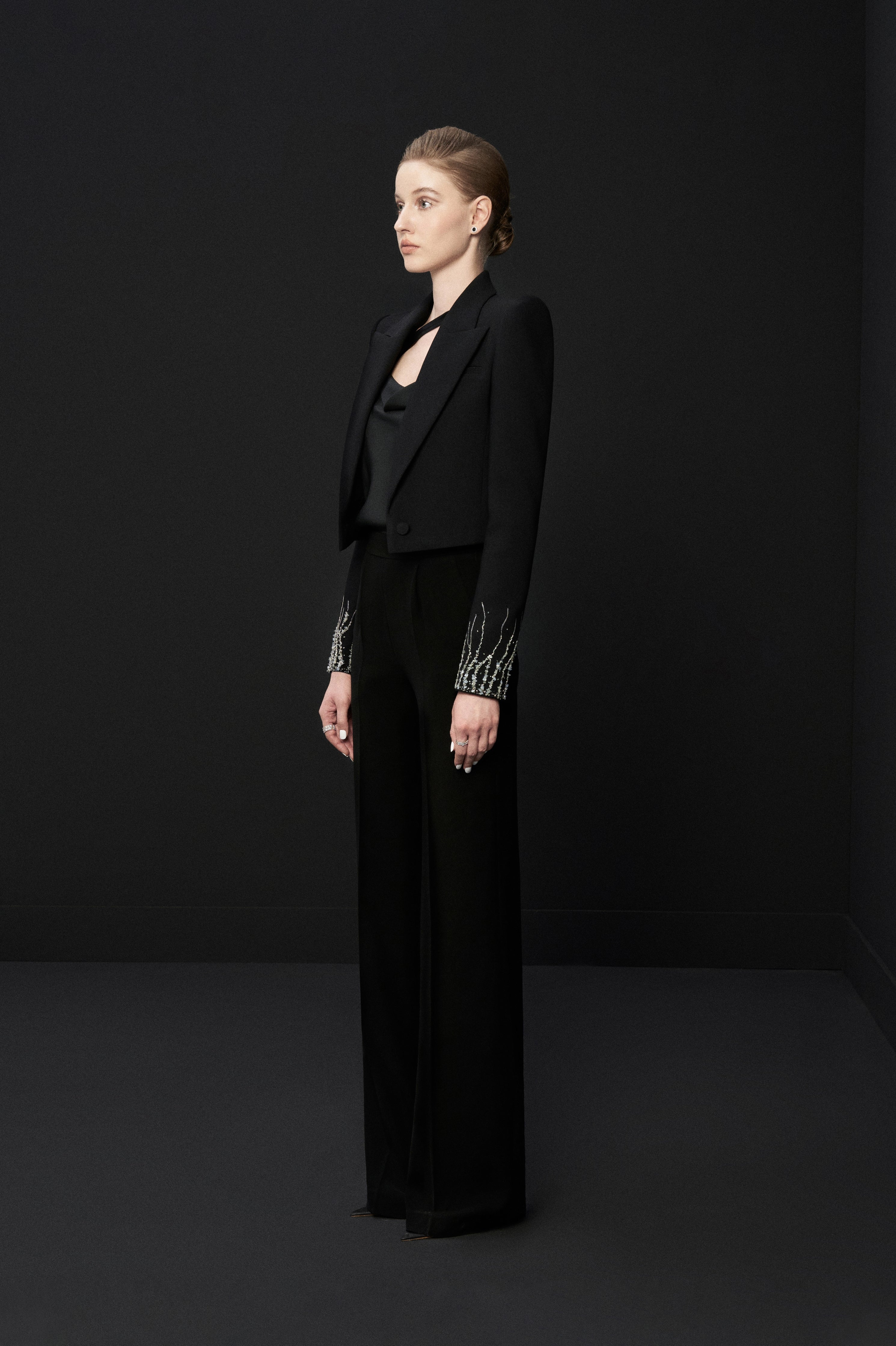 Classic straight leg pants
