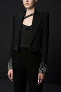 Glint Crop Blazer