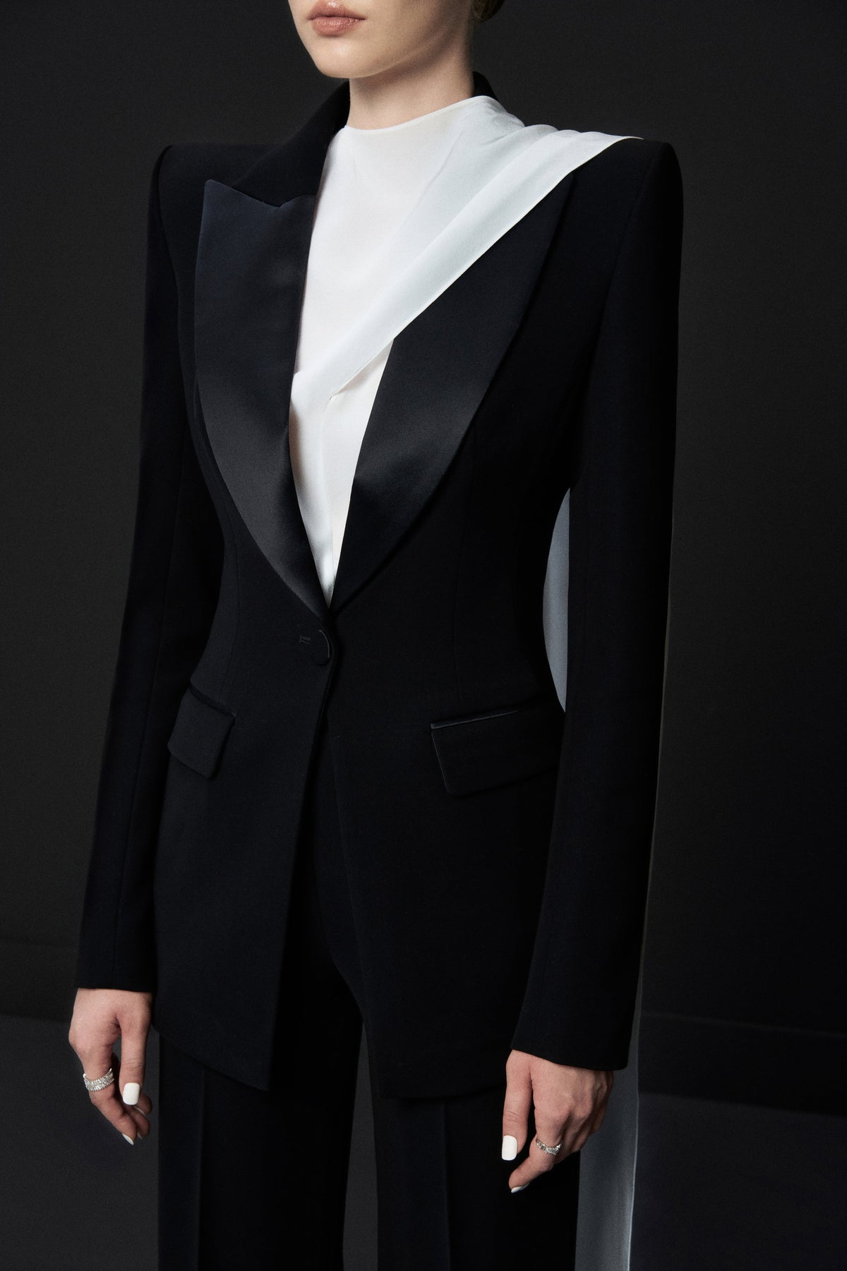 Satin Peak Blazer