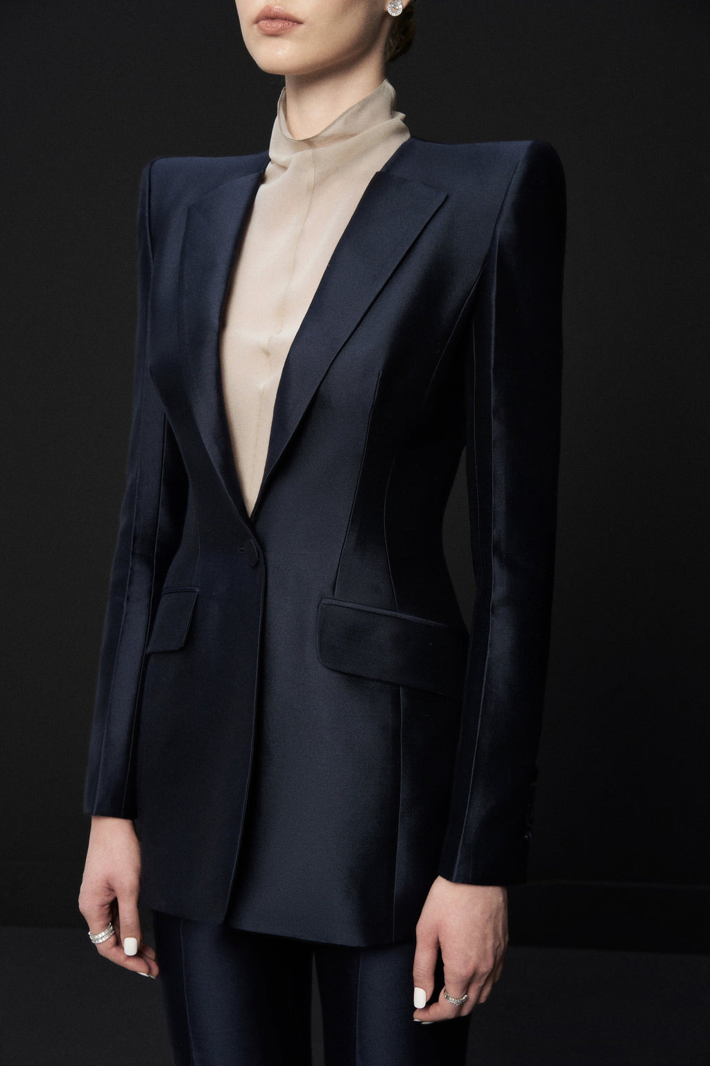 Modern Notch Blazer