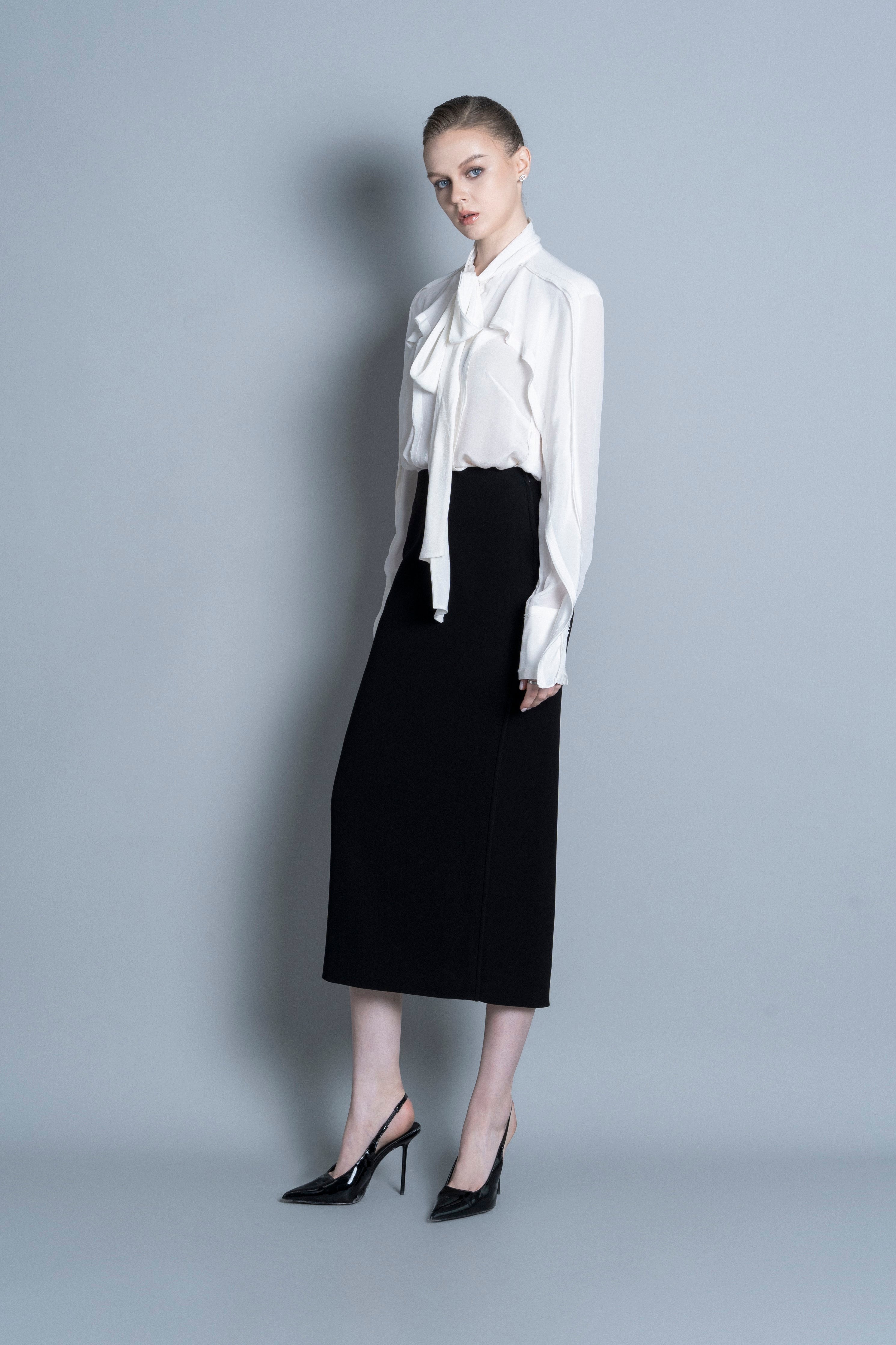 Pleated shirt