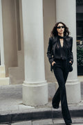 Neutral Contour Wool Jacket
