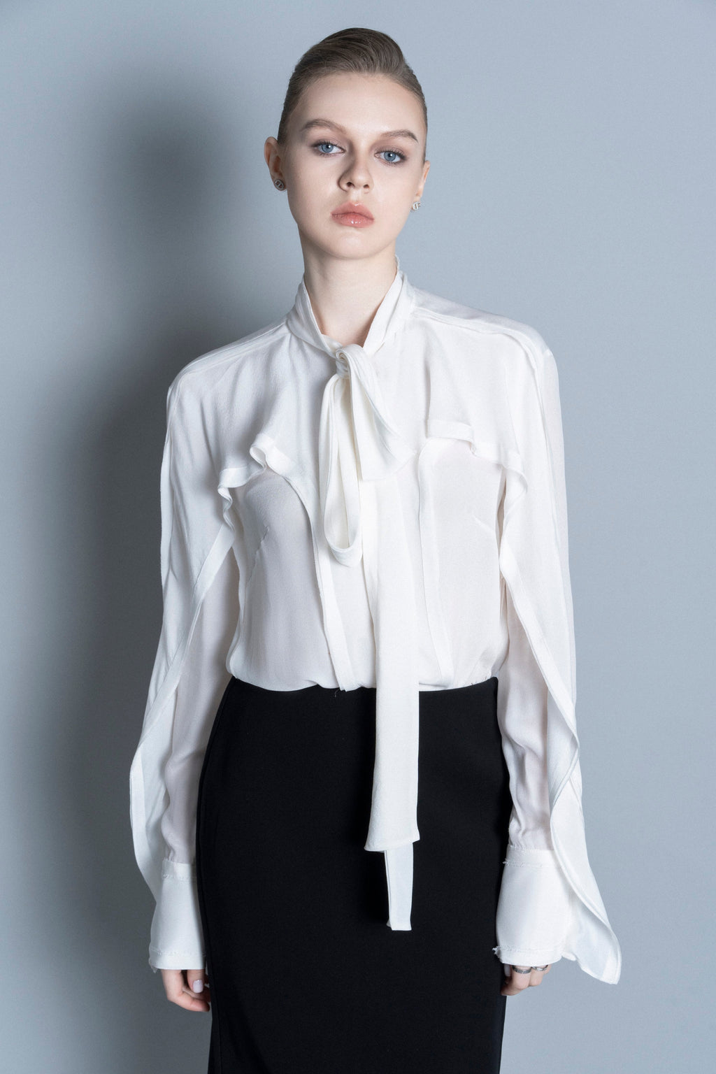 Pleated shirt