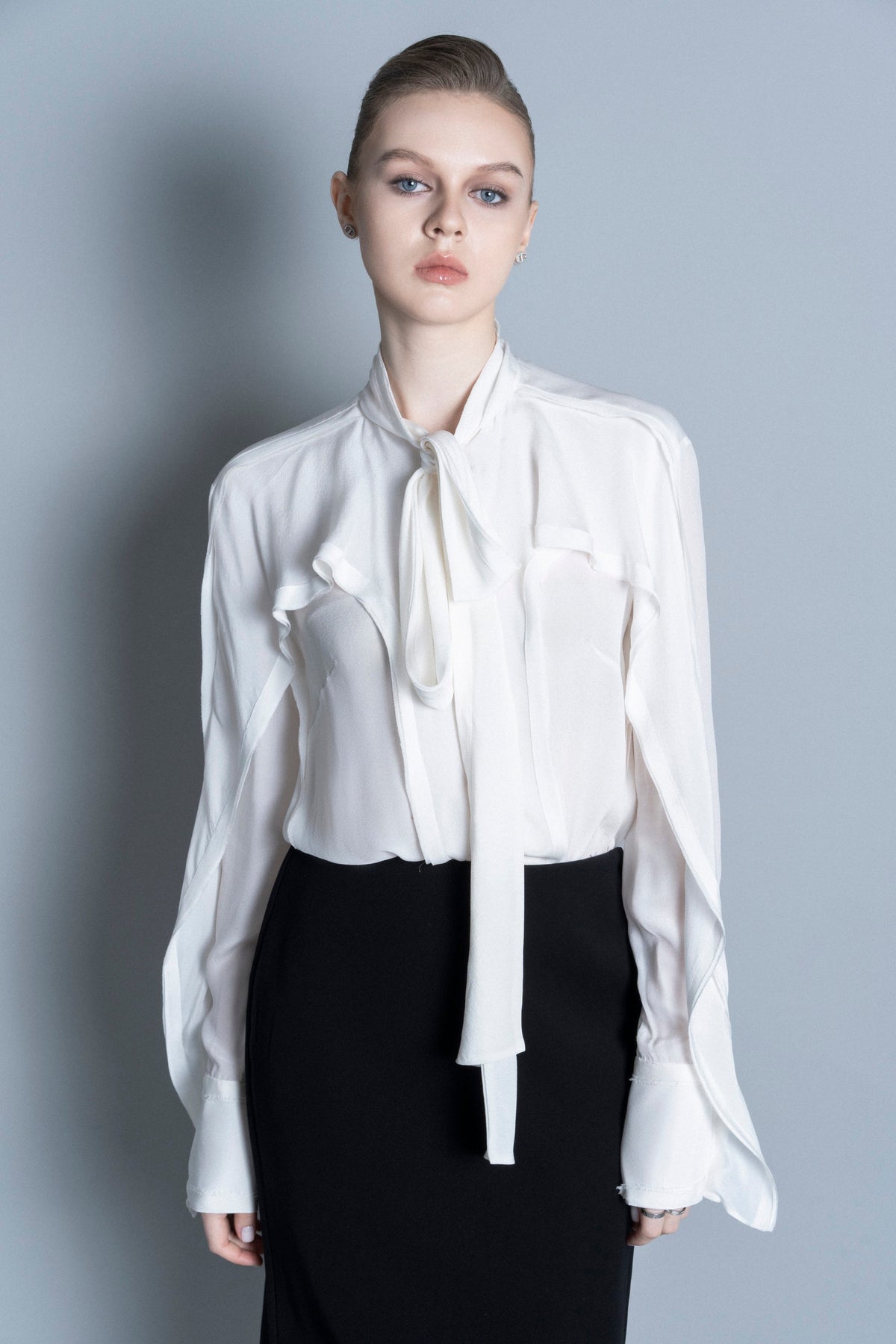 Pleated shirt