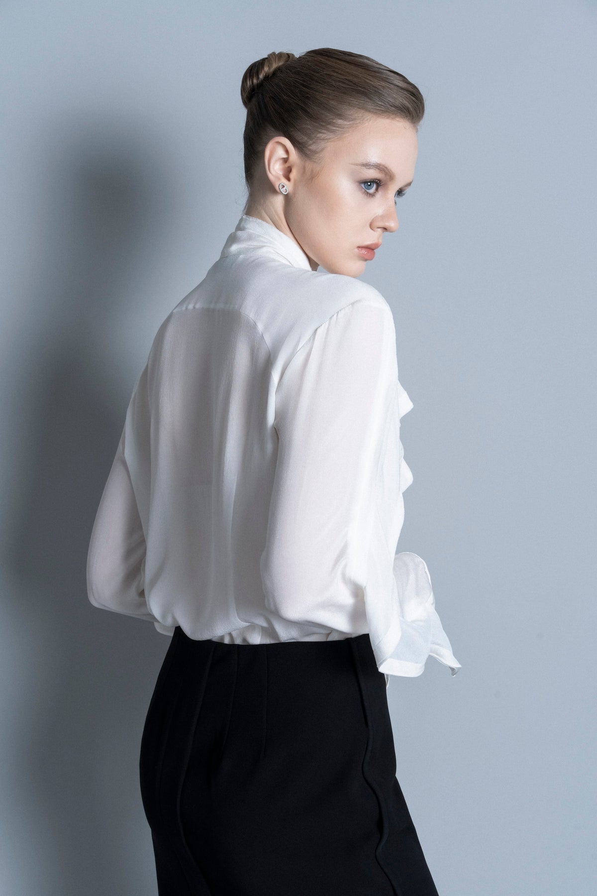 Pleated shirt
