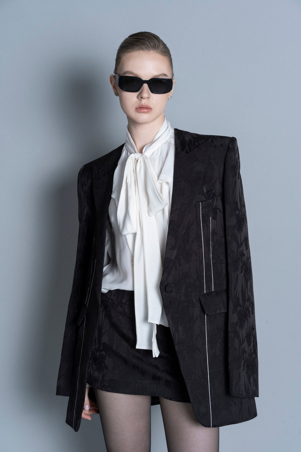Asym Notch Longline jacket