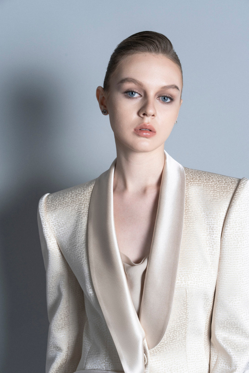 crease Wide leg trousers
