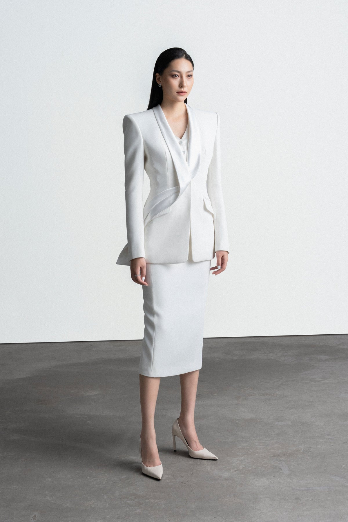 White Suit skirt