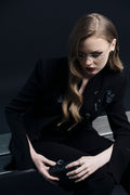 Asymmetric Stone Iris Vest