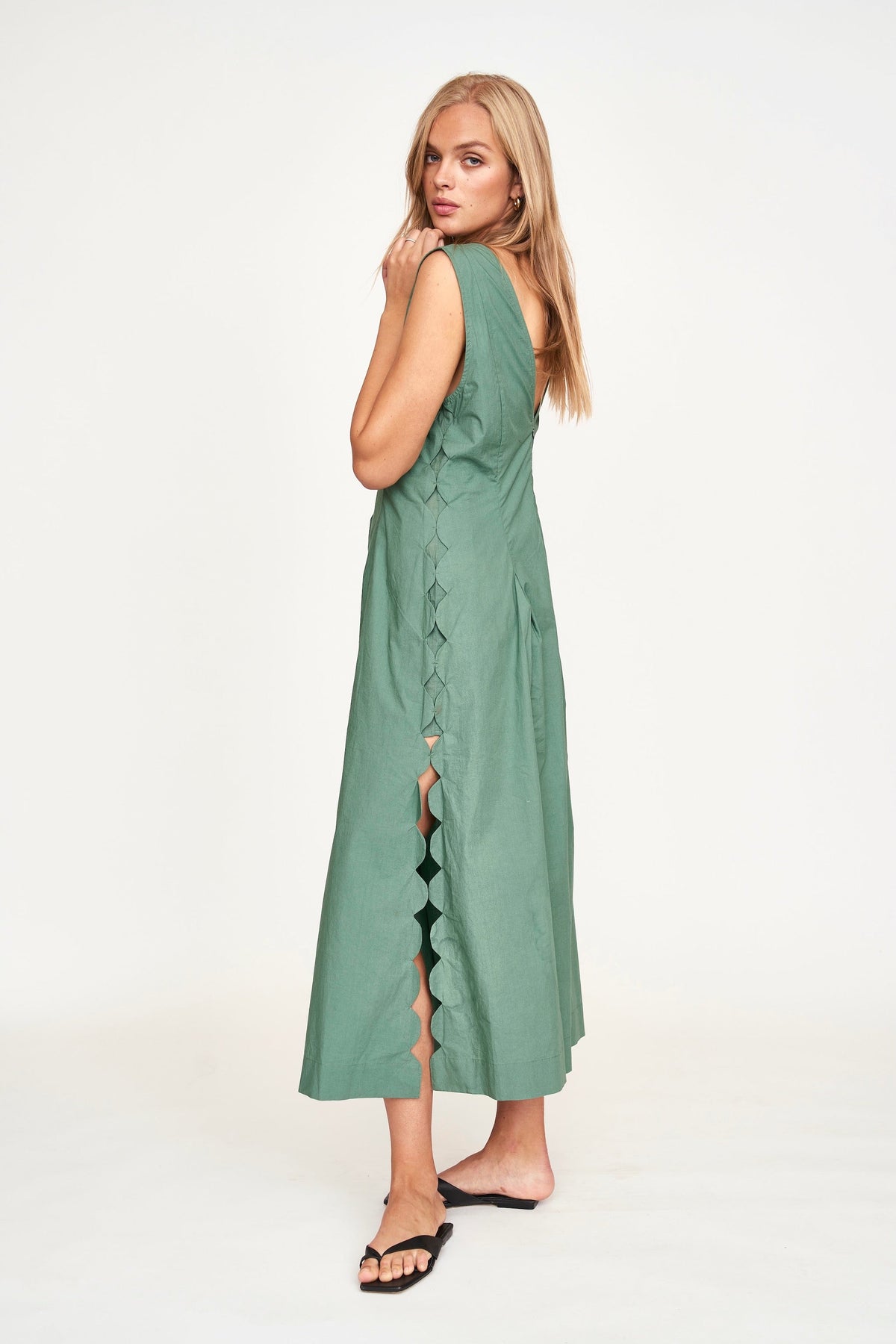 Dress in A line silhouette