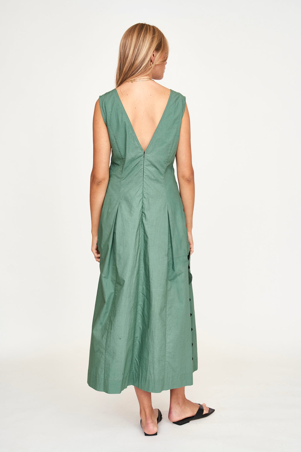 Dress in A line silhouette