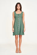 Short Dress in Laurel