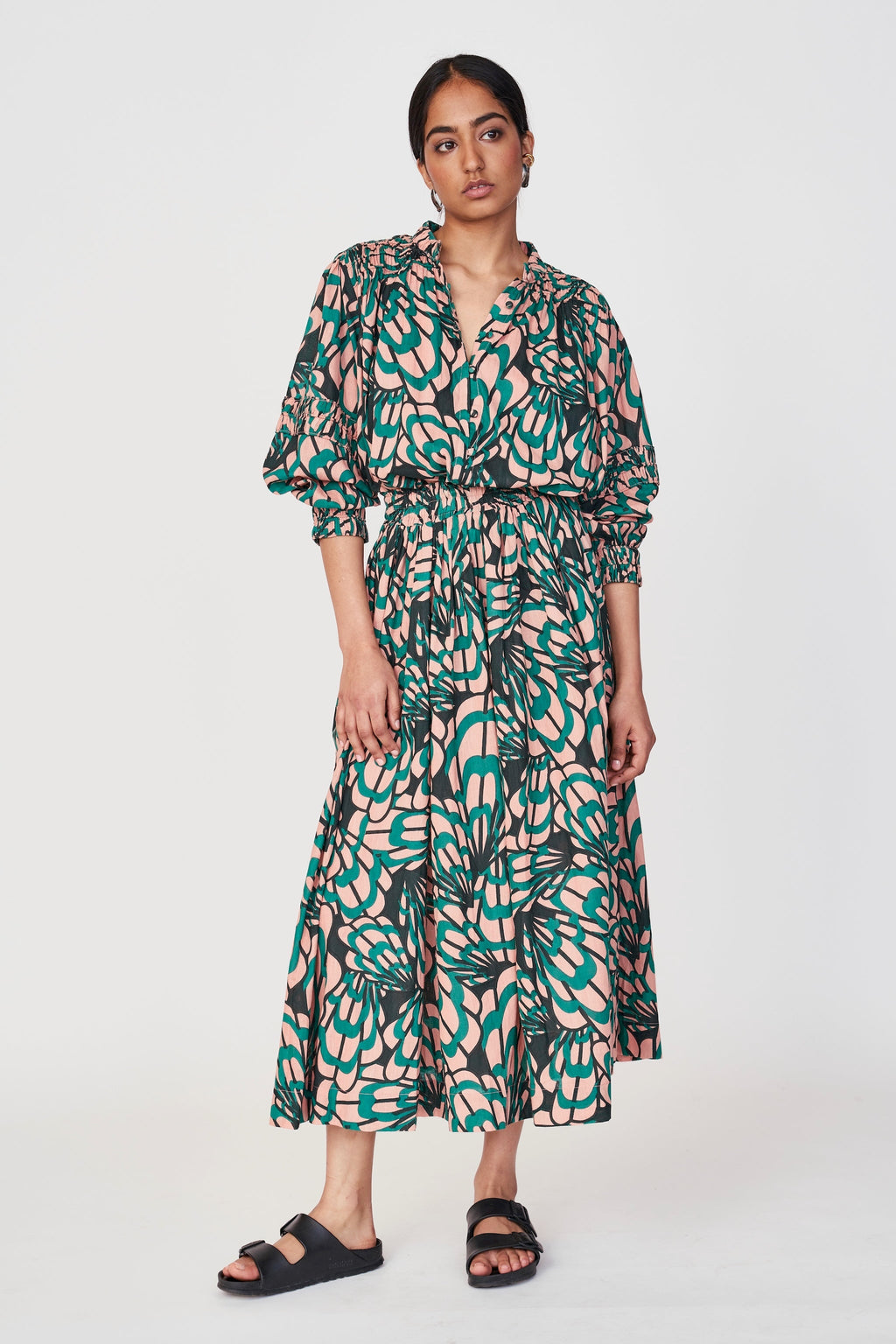 Blouse in Paradise Shell