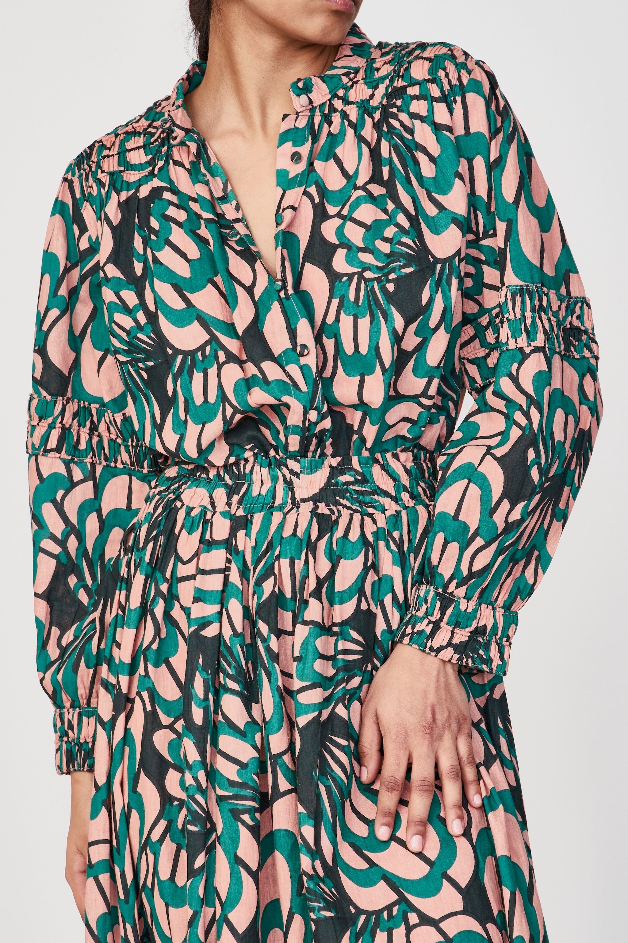 Blouse in Paradise Shell