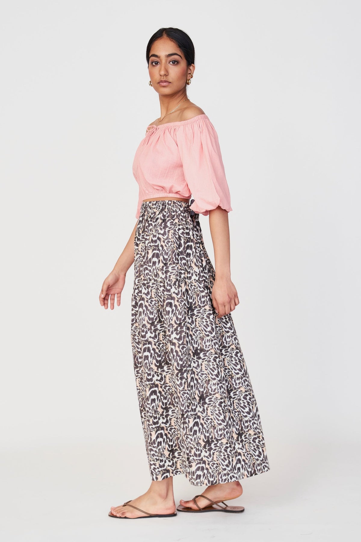 Skirt in Sandy Shell