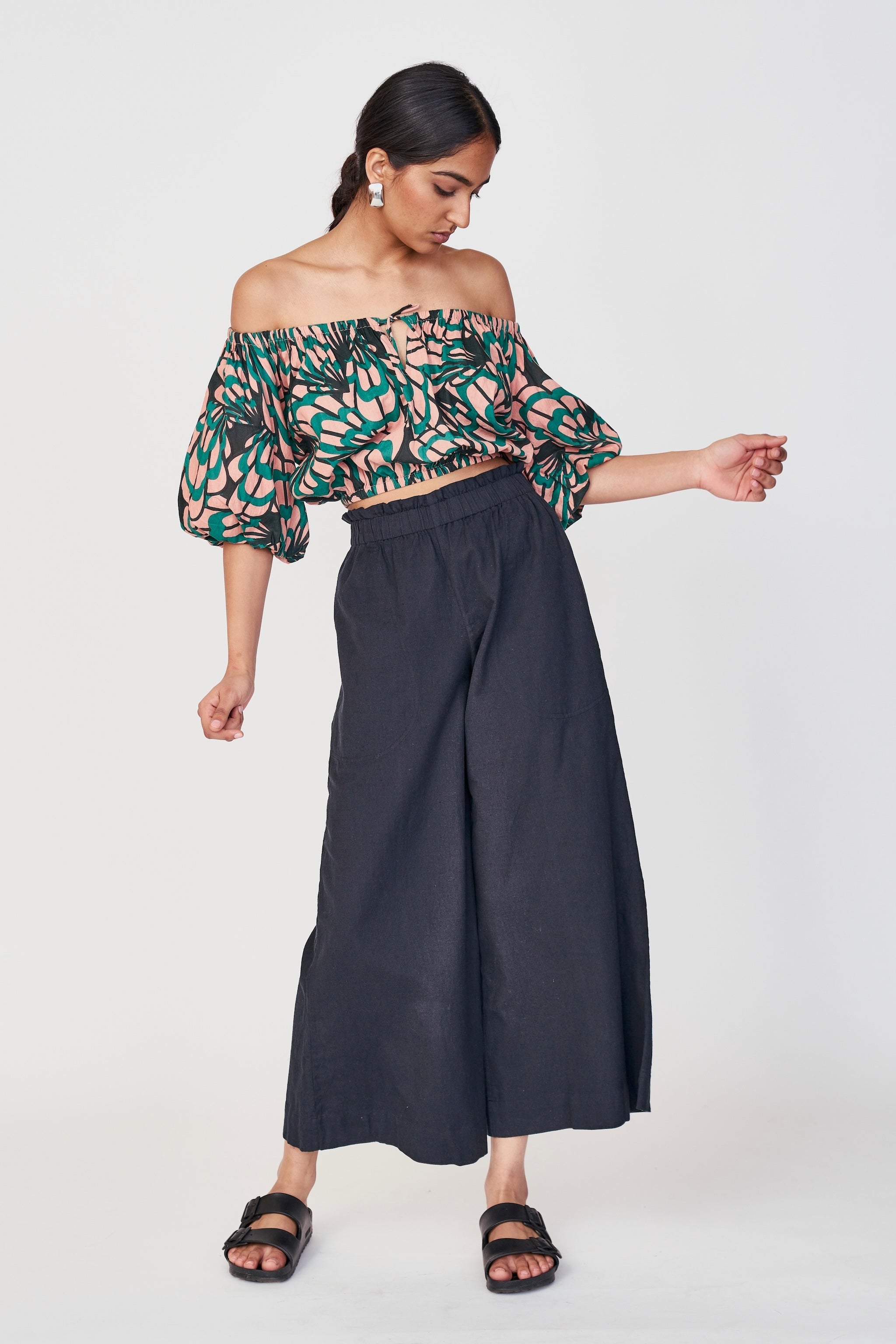 Capri Bubble Top in Paradise Shell