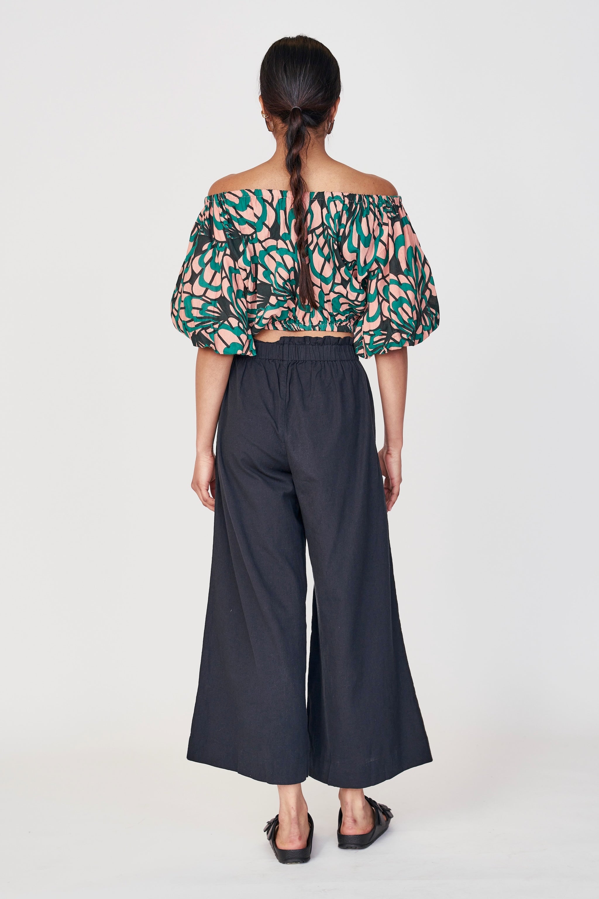 Capri Bubble Top in Paradise Shell