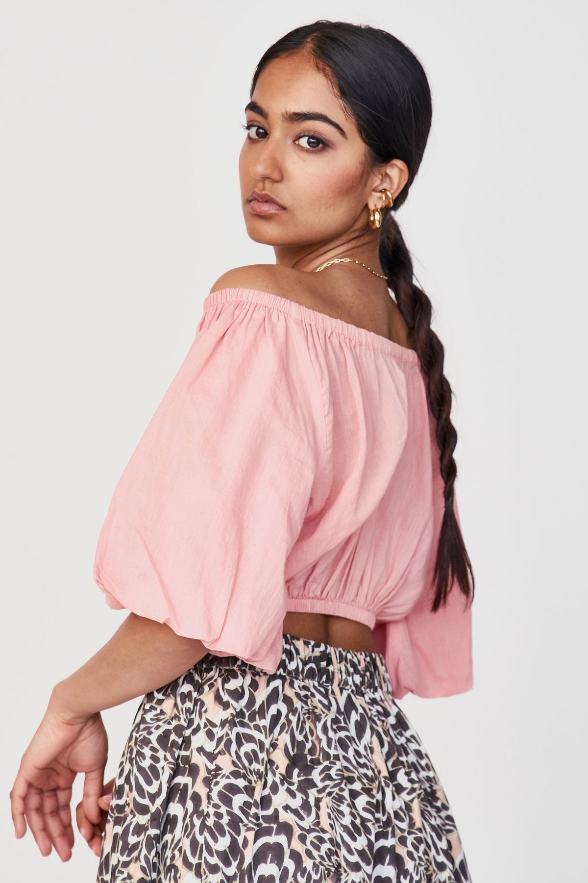 Bubble Top in Pink