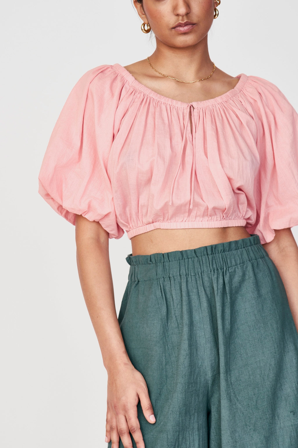 Bubble Top in Pink