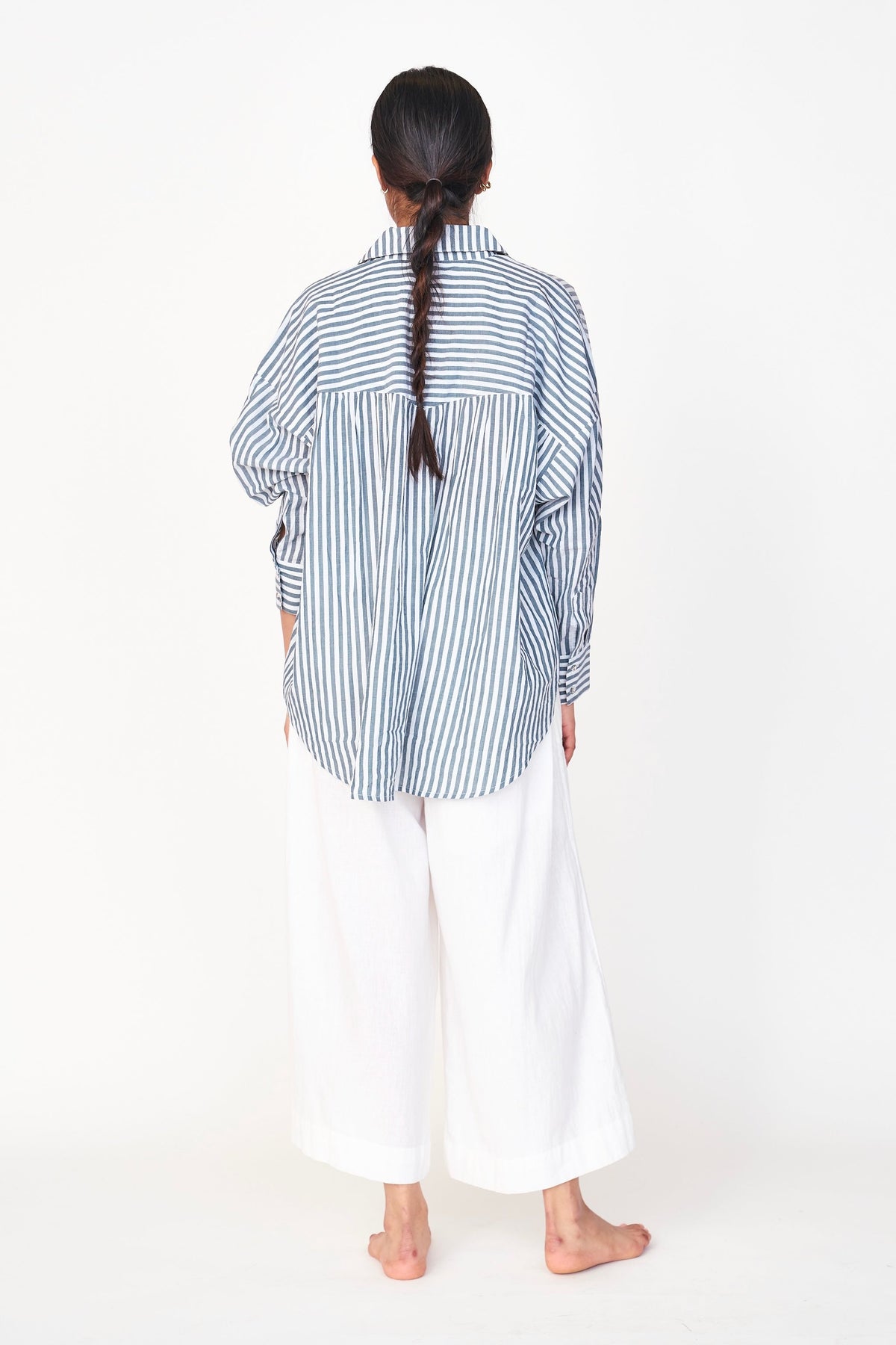Blouse in Ocean Stripe