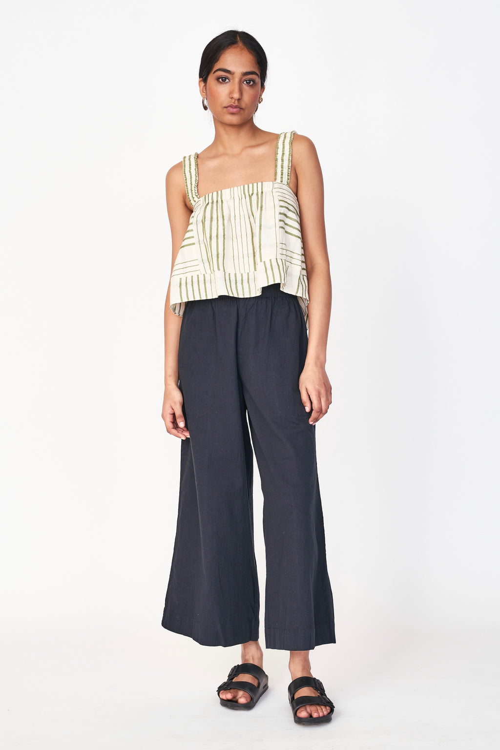 Tank in Garden Stripe