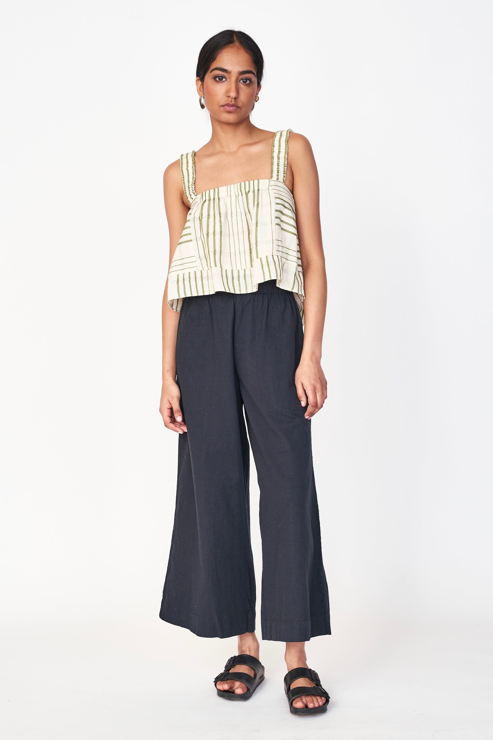 Tank in Garden Stripe