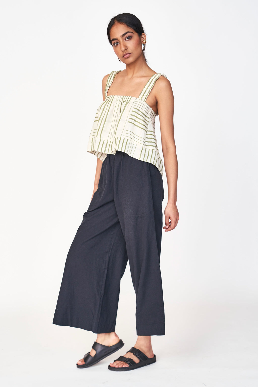 Tank in Garden Stripe