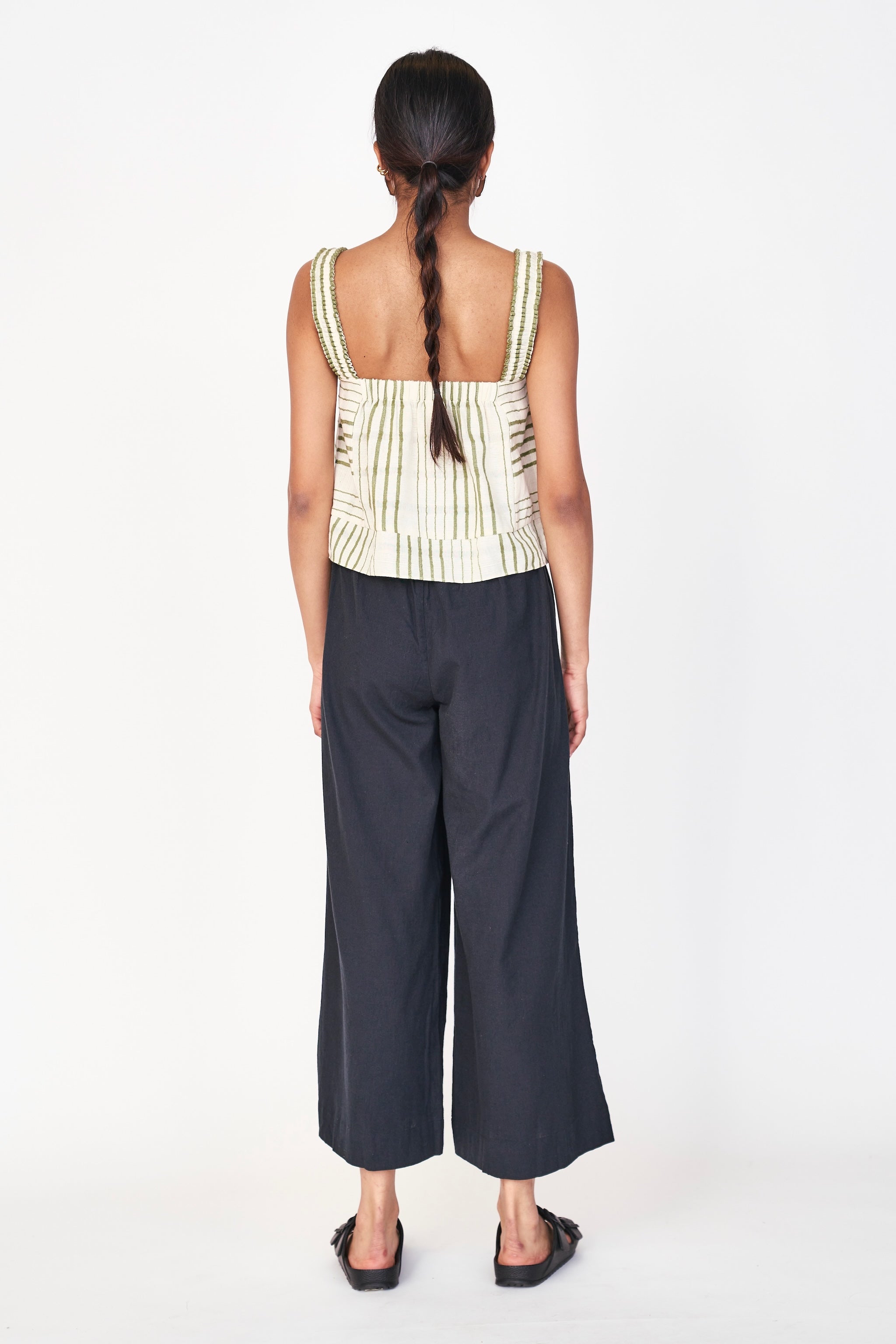 Tank in Garden Stripe