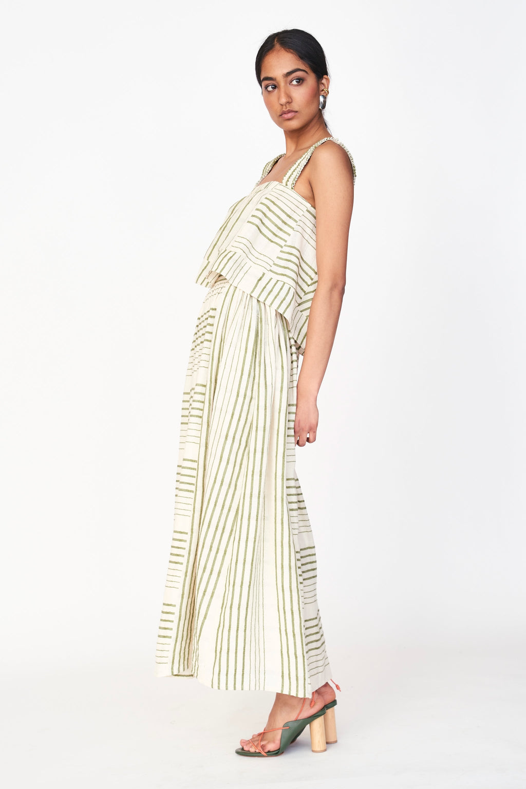 Skirt in Garden Stripe