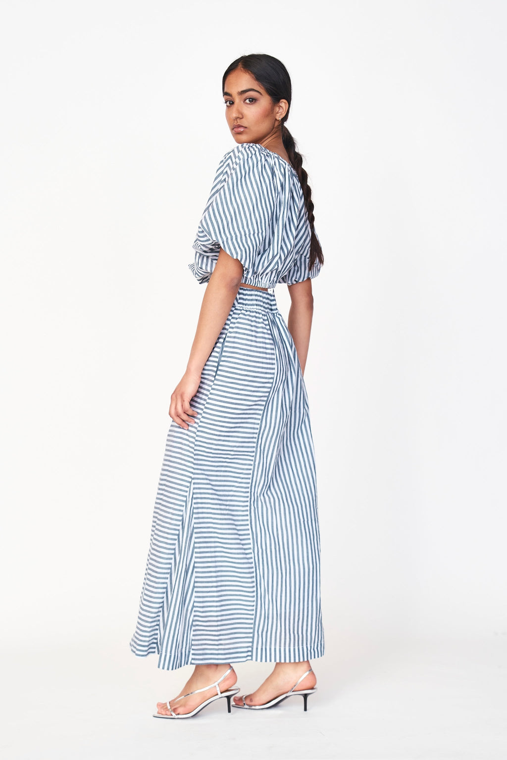 Skirt in Ocean Stripe