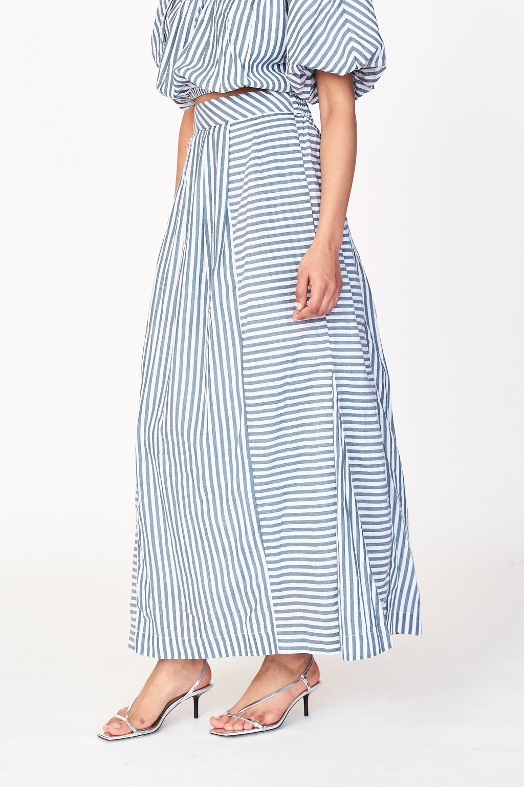 Skirt in Ocean Stripe