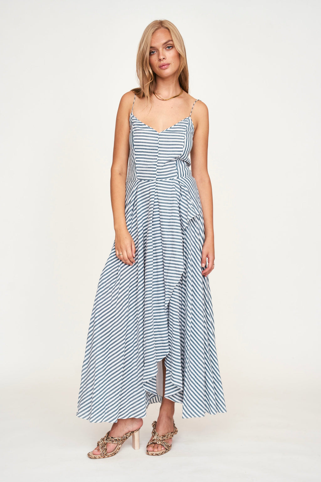 Dress in Ocean Stripe
