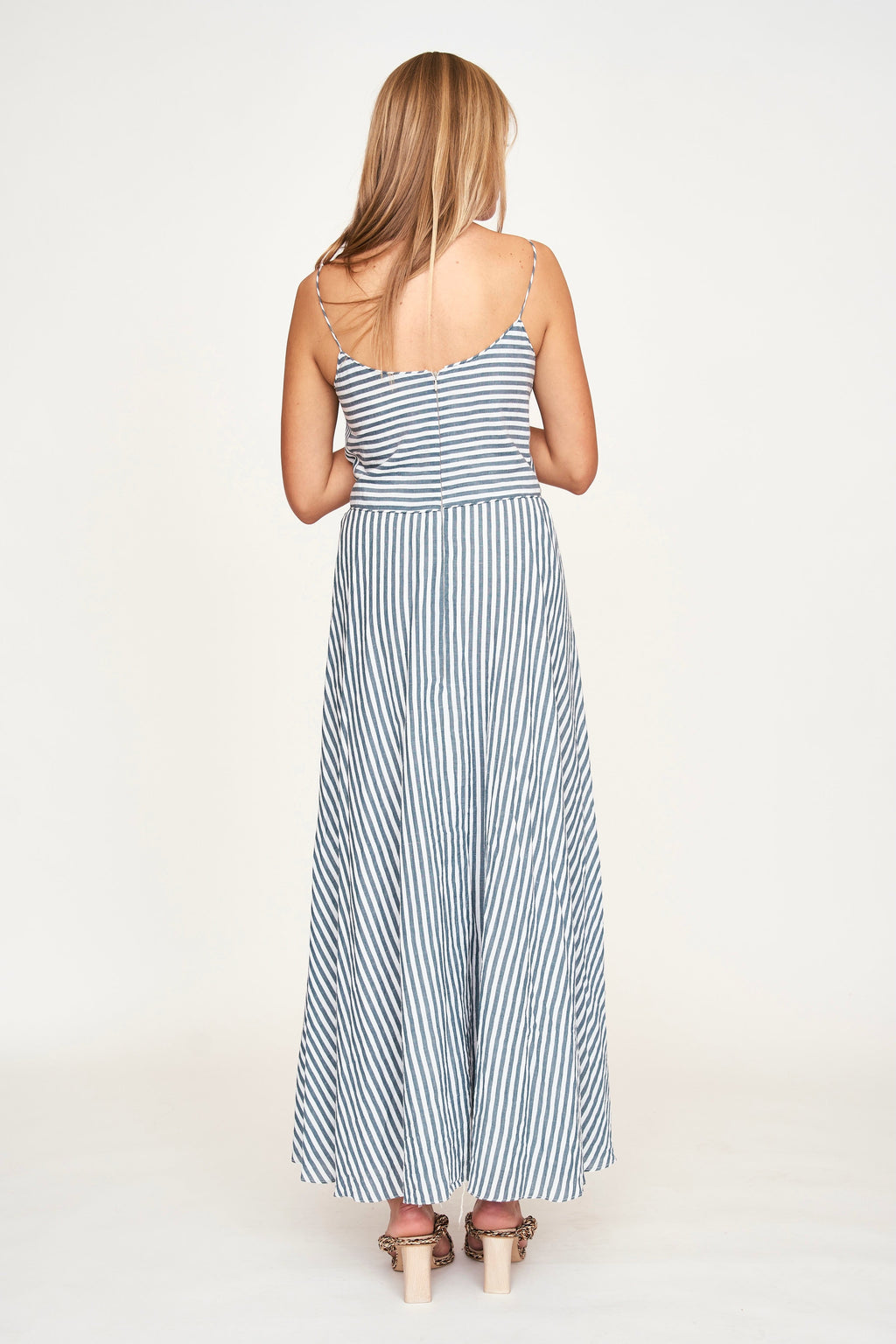 Dress in Ocean Stripe