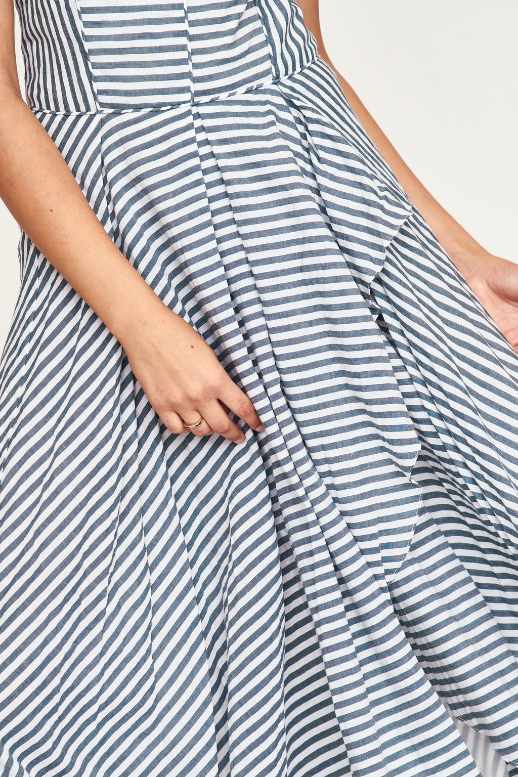 Dress in Ocean Stripe