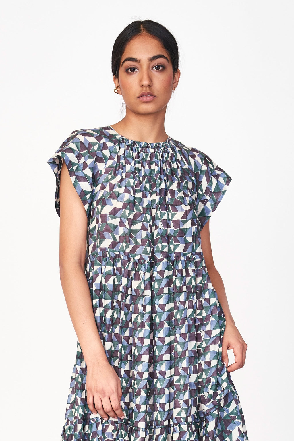 Tiered maxi dress