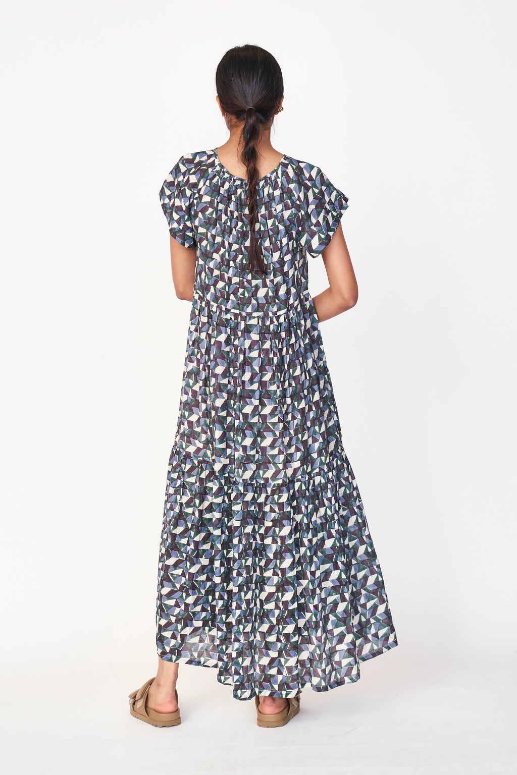 Tiered maxi dress
