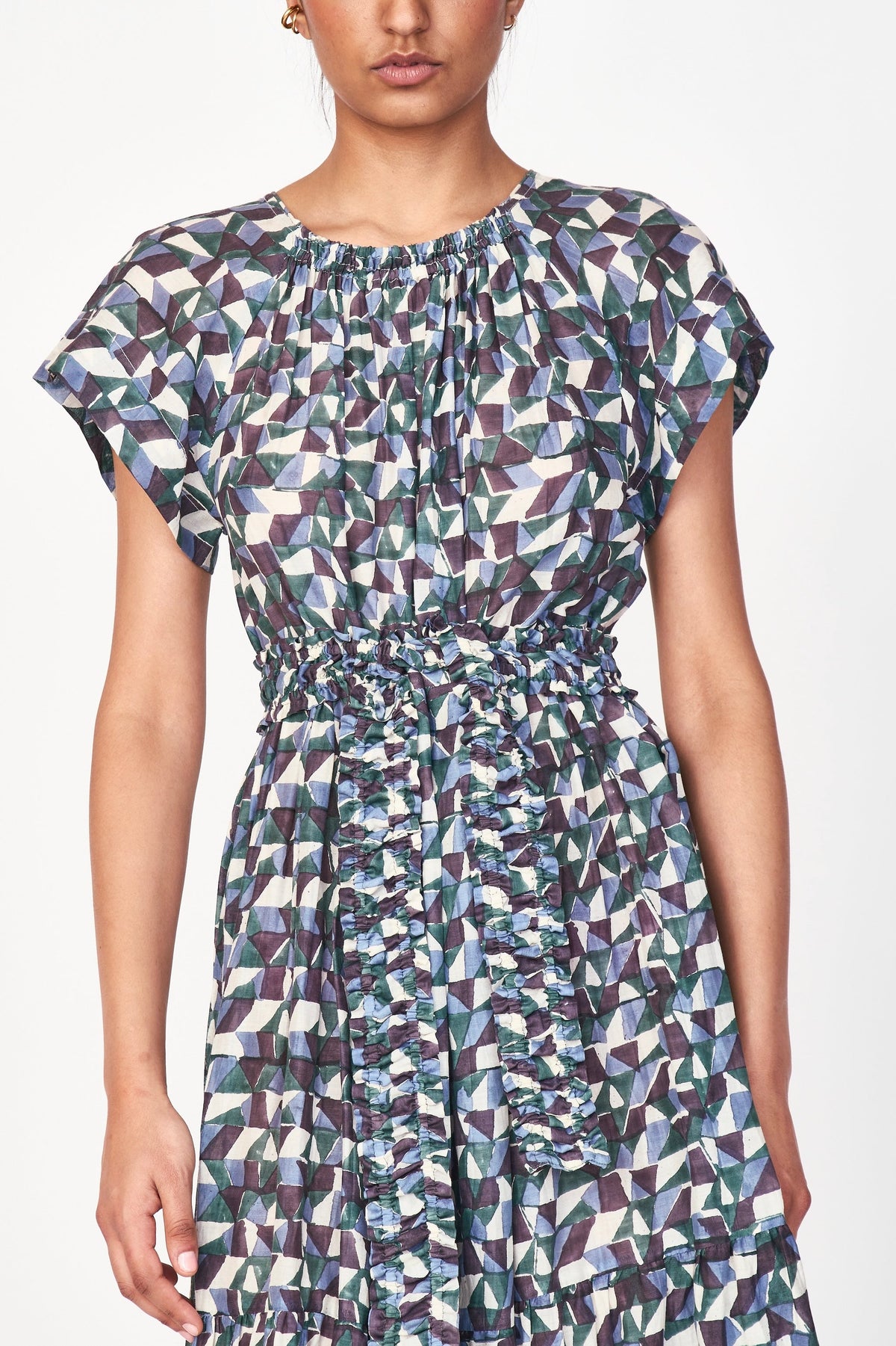 Tiered maxi dress