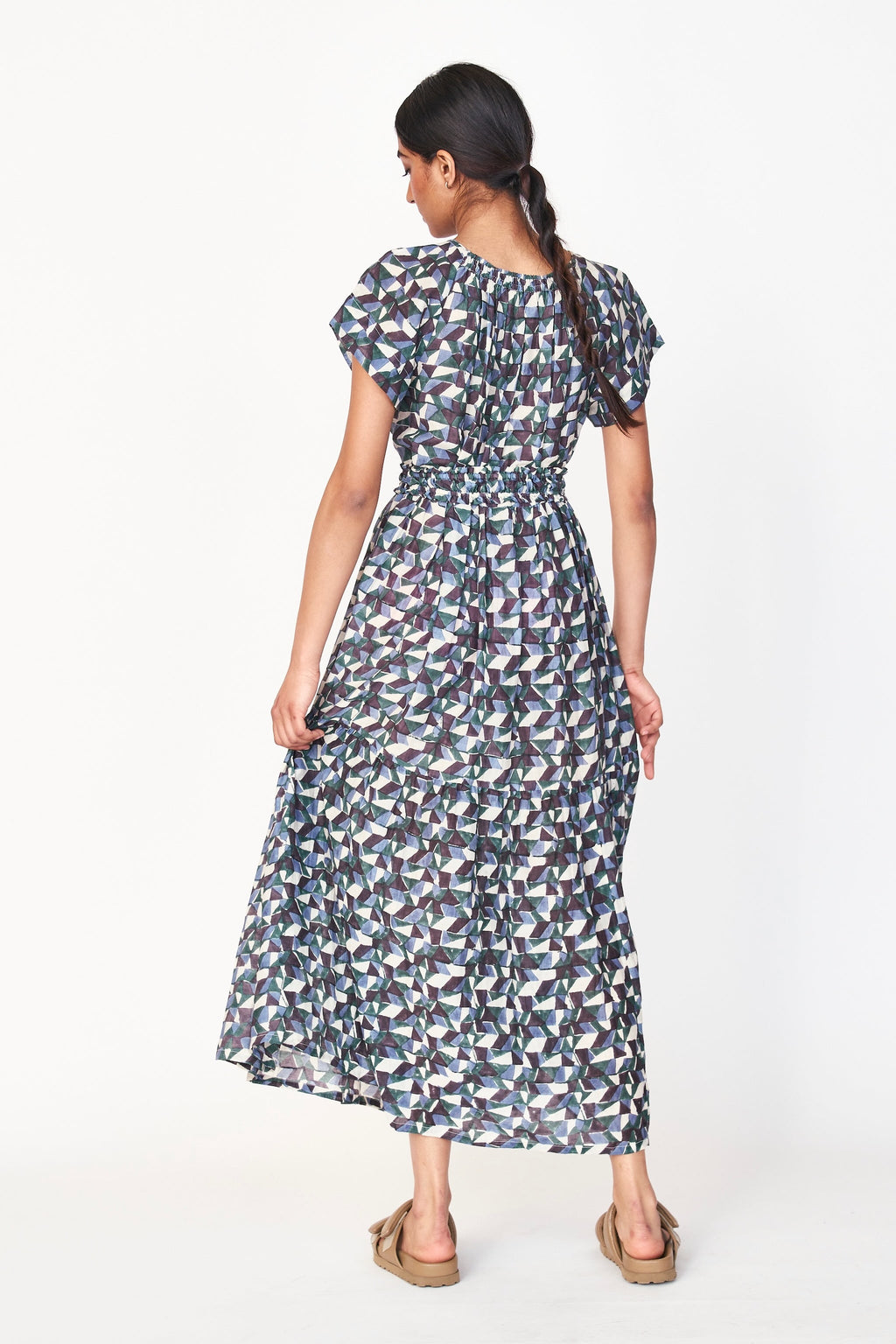 Tiered maxi dress
