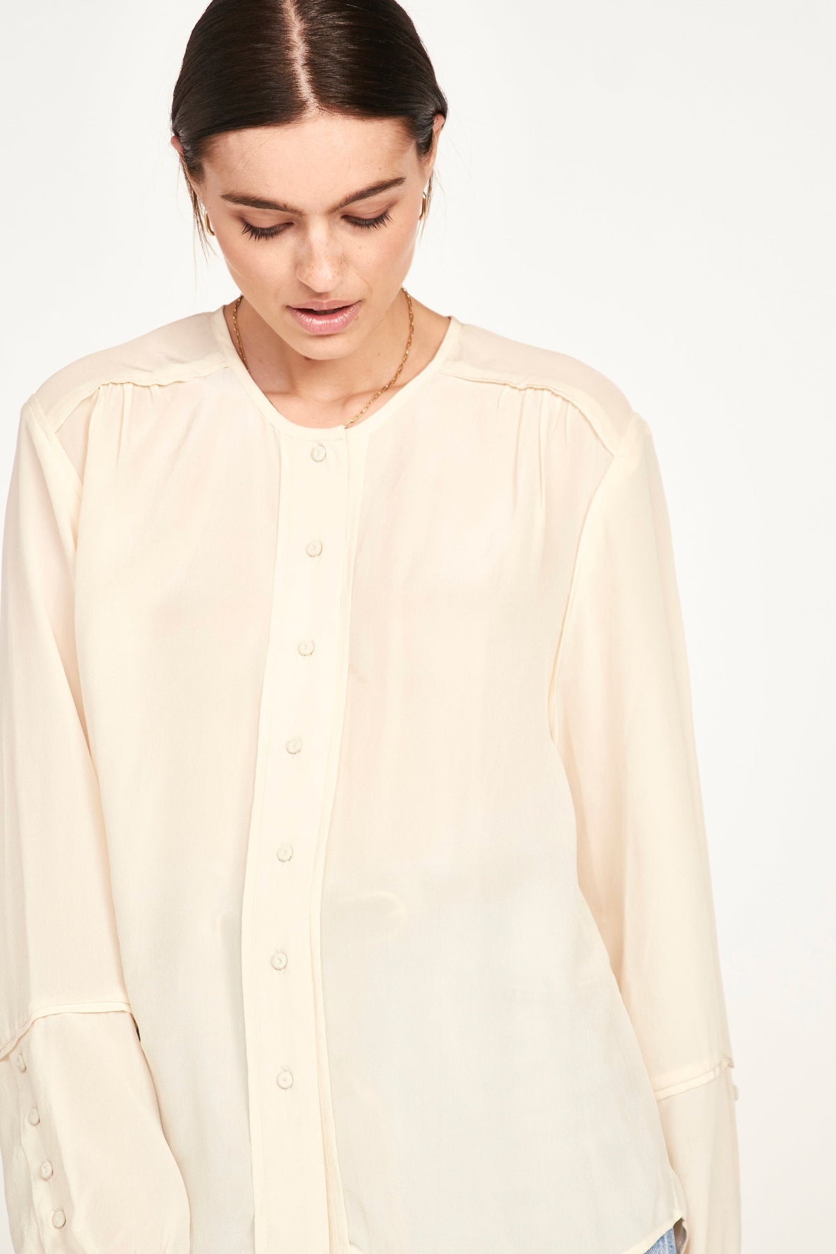 Blouse in Ivory