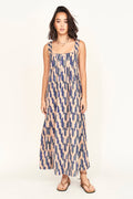 Cerulean Rainfall linen Dress