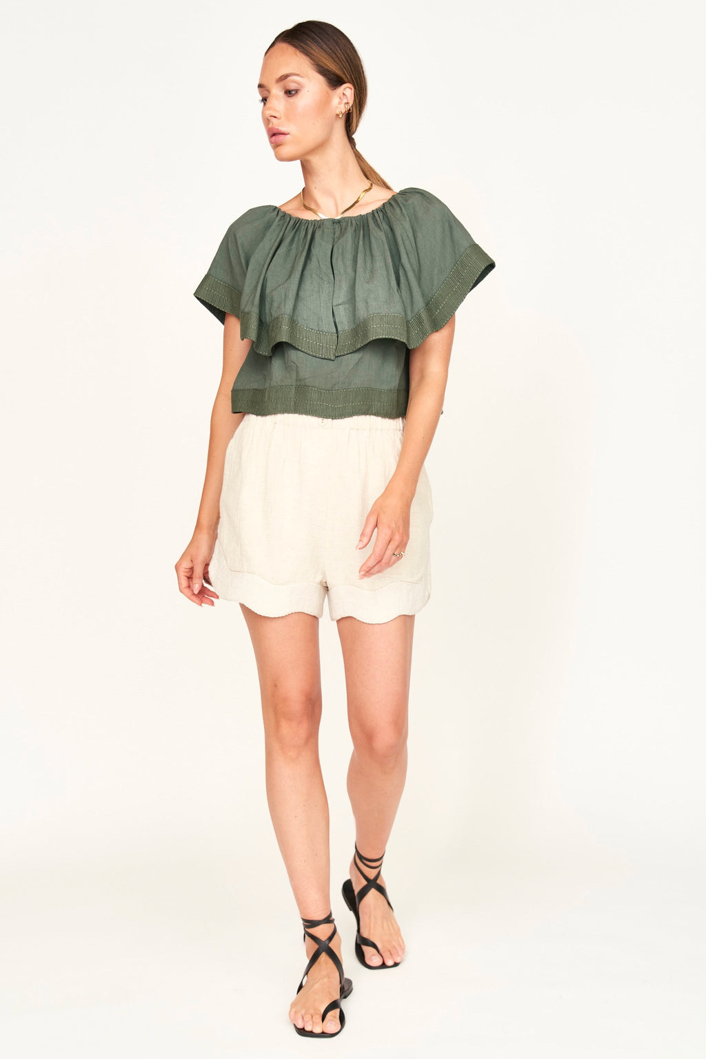 Top in Flouncy blouse