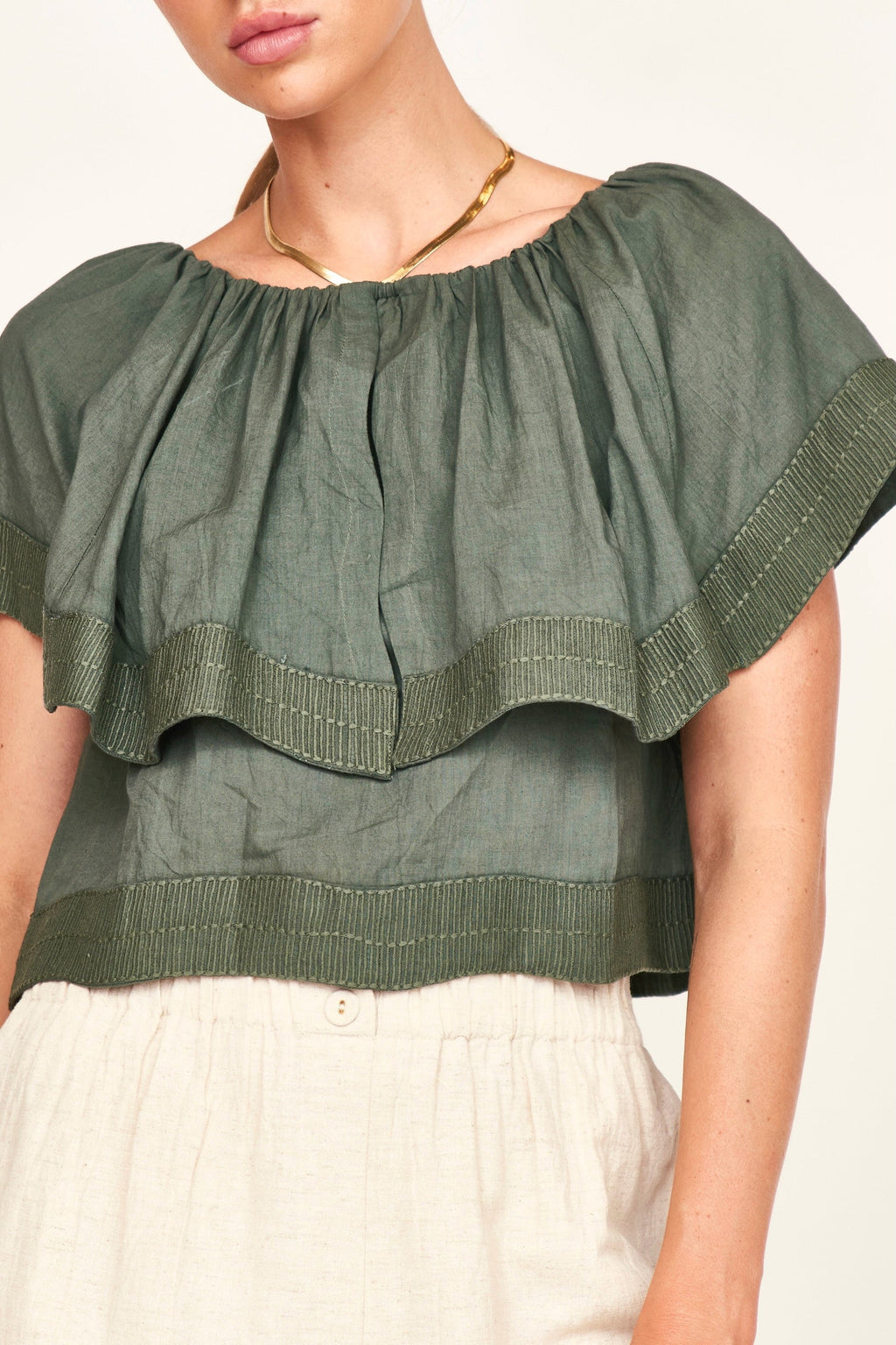 Top in Flouncy blouse