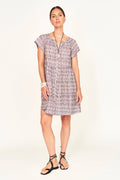 Tiered ankle length dress