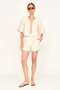 Cotton High waisted shorts