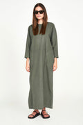 Canvas Dress in Turtle