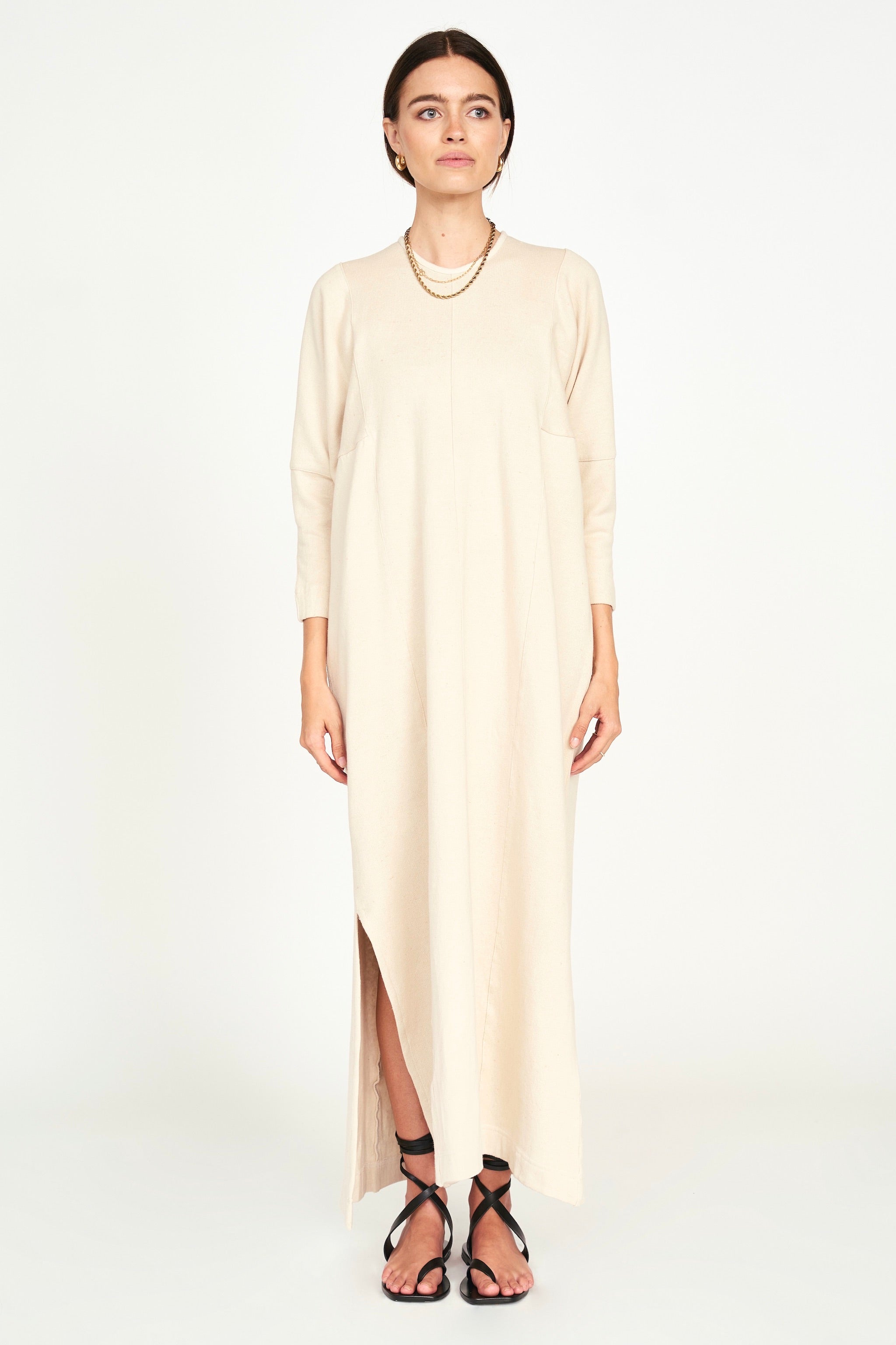 Lounge Dress in Dove