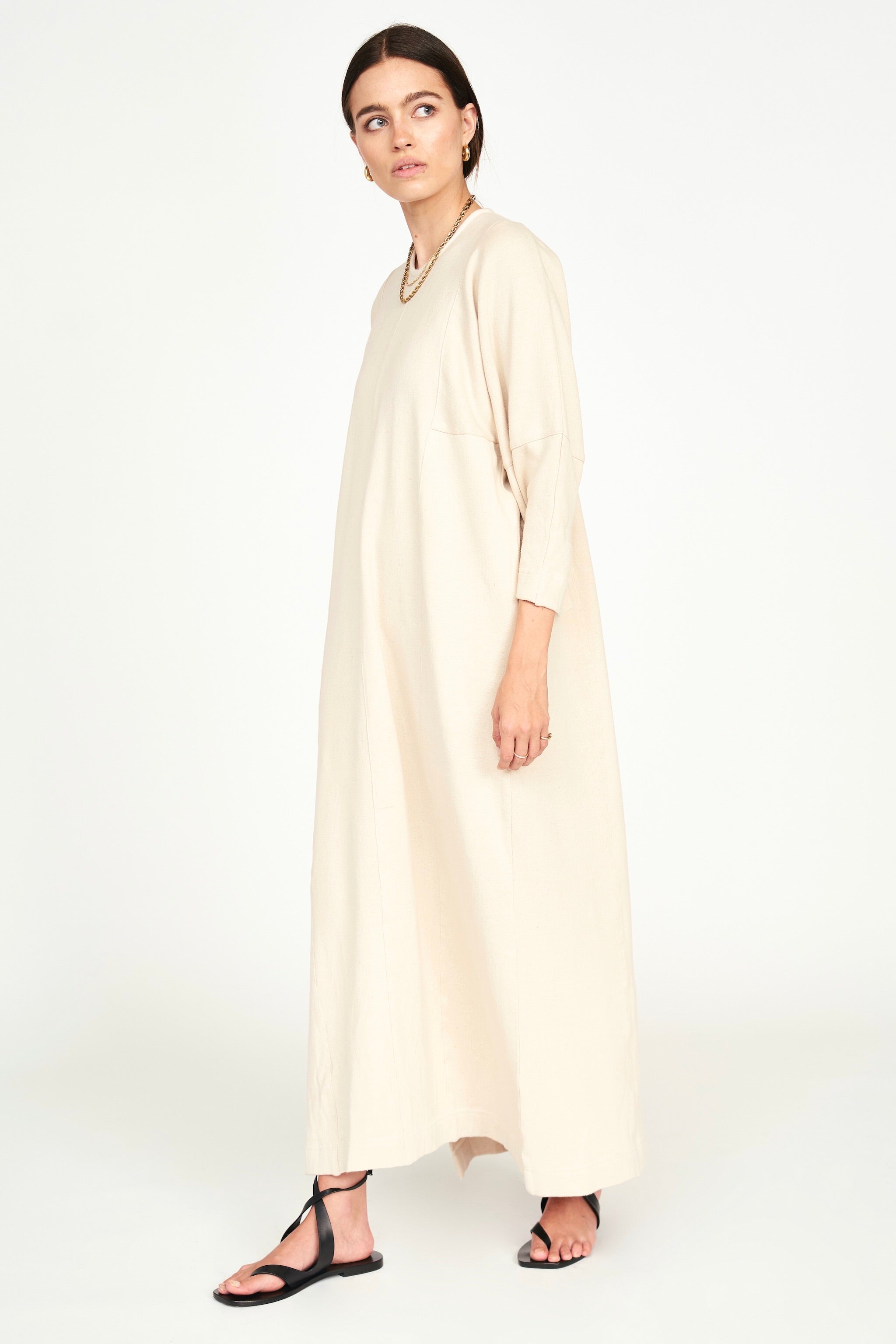Lounge Dress in Dove